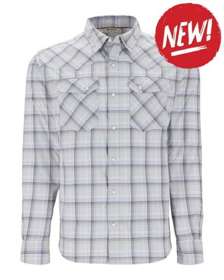 Camasa SIMMS Brackett Shirt Aspen Plaid - S - SPORTS