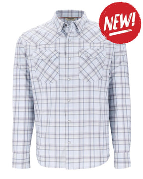 Camasa SIMMS Brackett Shirt Bimini Plaid - S - SPORTS