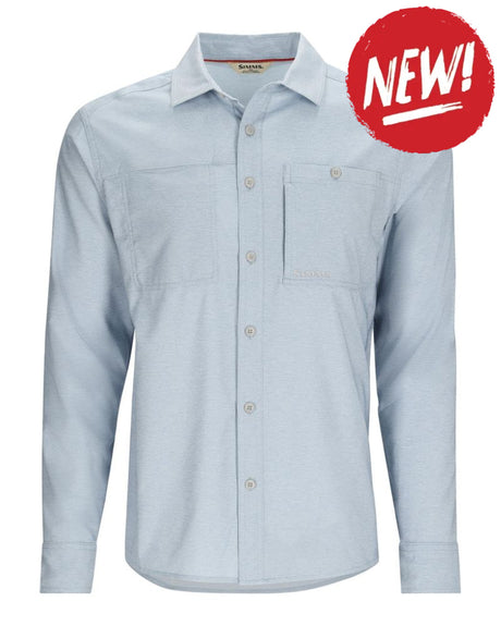 Camasa SIMMS Simms Challenger Shirt Steel Blue - S - SPORTS