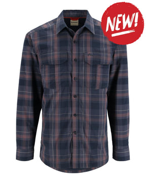 Camasa SIMMS ColdWeather Shirt Selvedge Logan Plaid - S