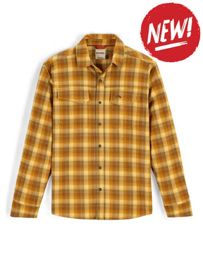 Camasa SIMMS Gallatin Flannel Shirt Kennebec Plaid: Sandbar