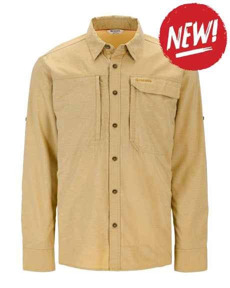 Camasa SIMMS Guide BugStopper Shirt Bistre Heather - S