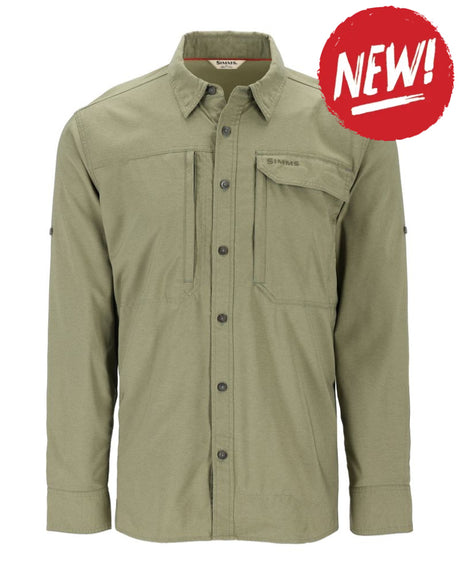 Camasa SIMMS Guide BugStopper Shirt Willow Heather - S