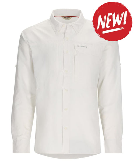 Camasa SIMMS Guide Shirt White - S - SPORTS