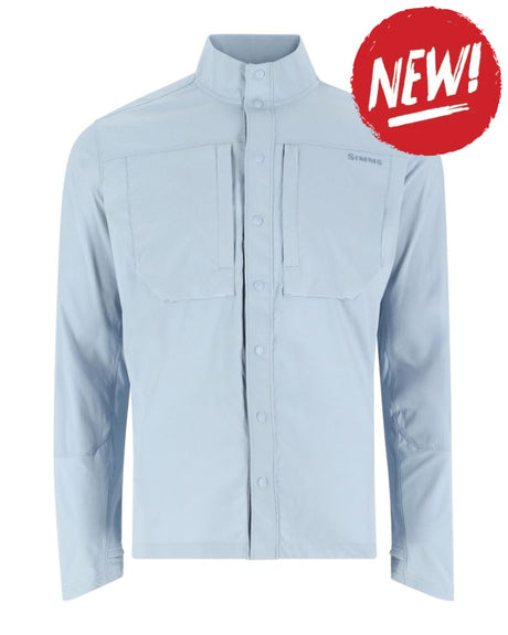 Camasa SIMMS Latitude BiComp Shirt Steel Blue - S - SPORTS