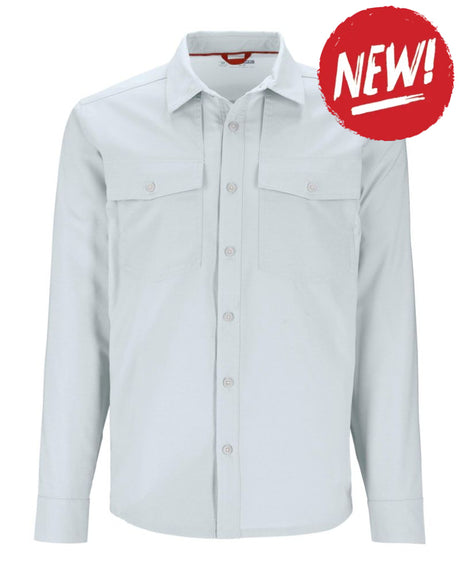 Camasa SIMMS No-See-Um Bugstopper Shirt Bimini Blue Heather