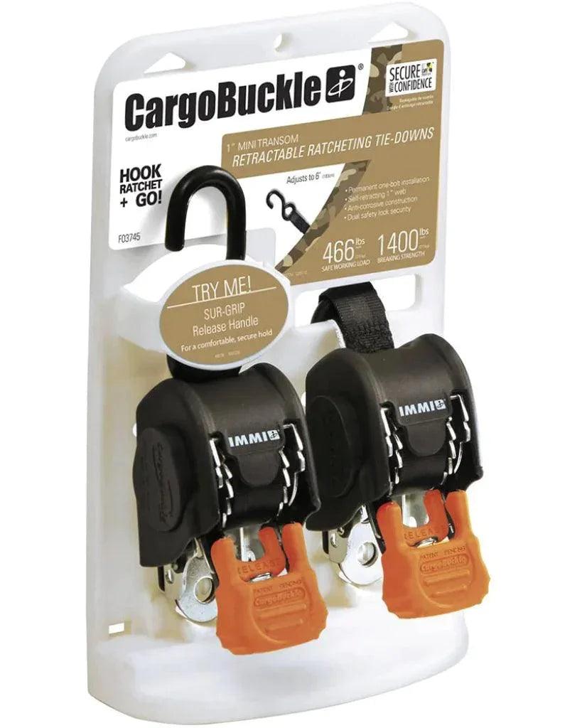 Chinga Retractabila Cargobuckle Mini G3 Otel - Set