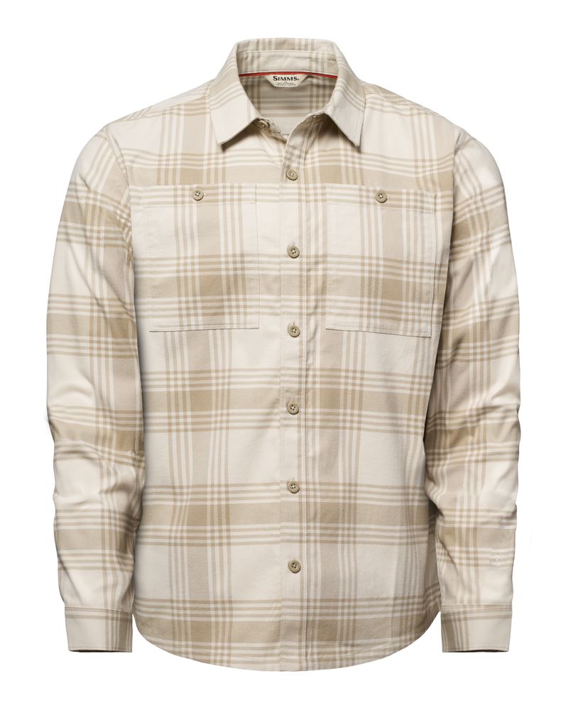 Sport SIMMS Tailout Flannel Louie Pld Stone