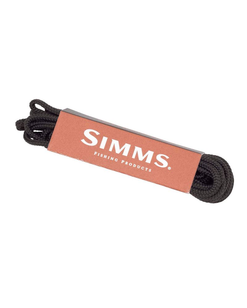 Ghete SIMMS Replacement Laces Black