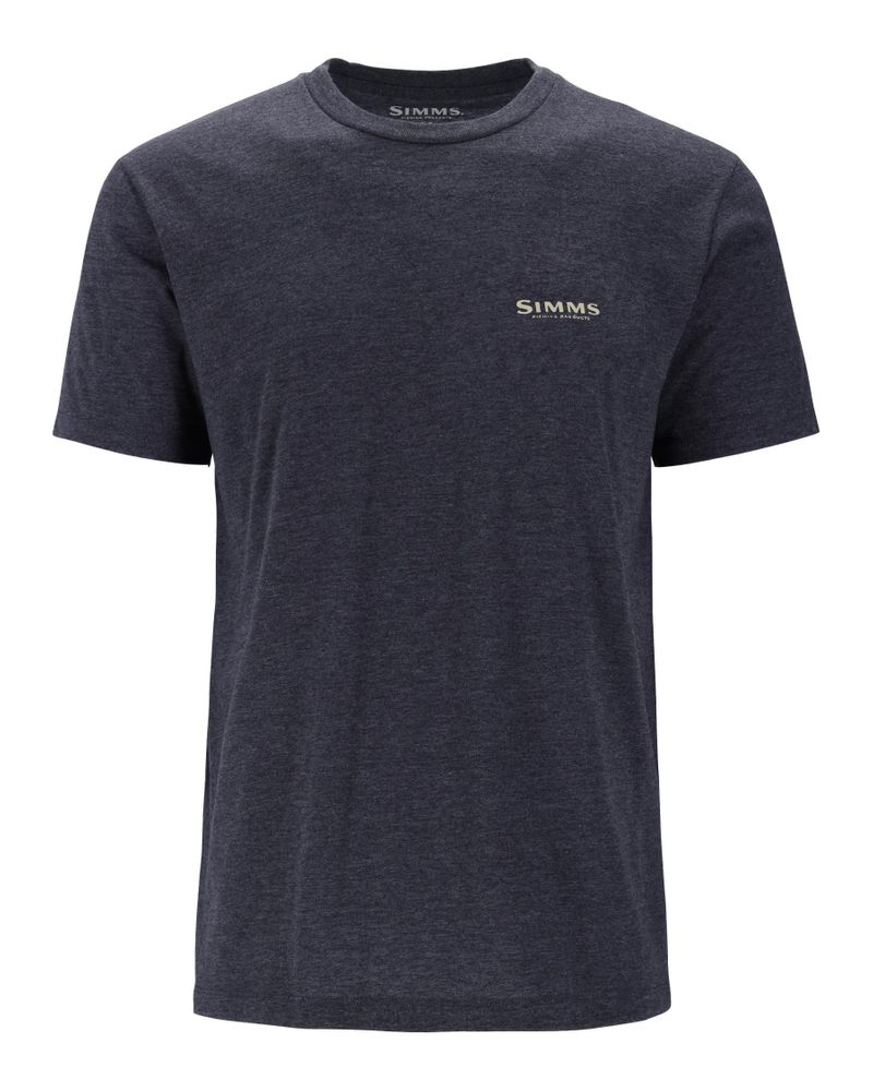 Tricouri SIMMS Classic Tackle T-Shirt Navy Heather