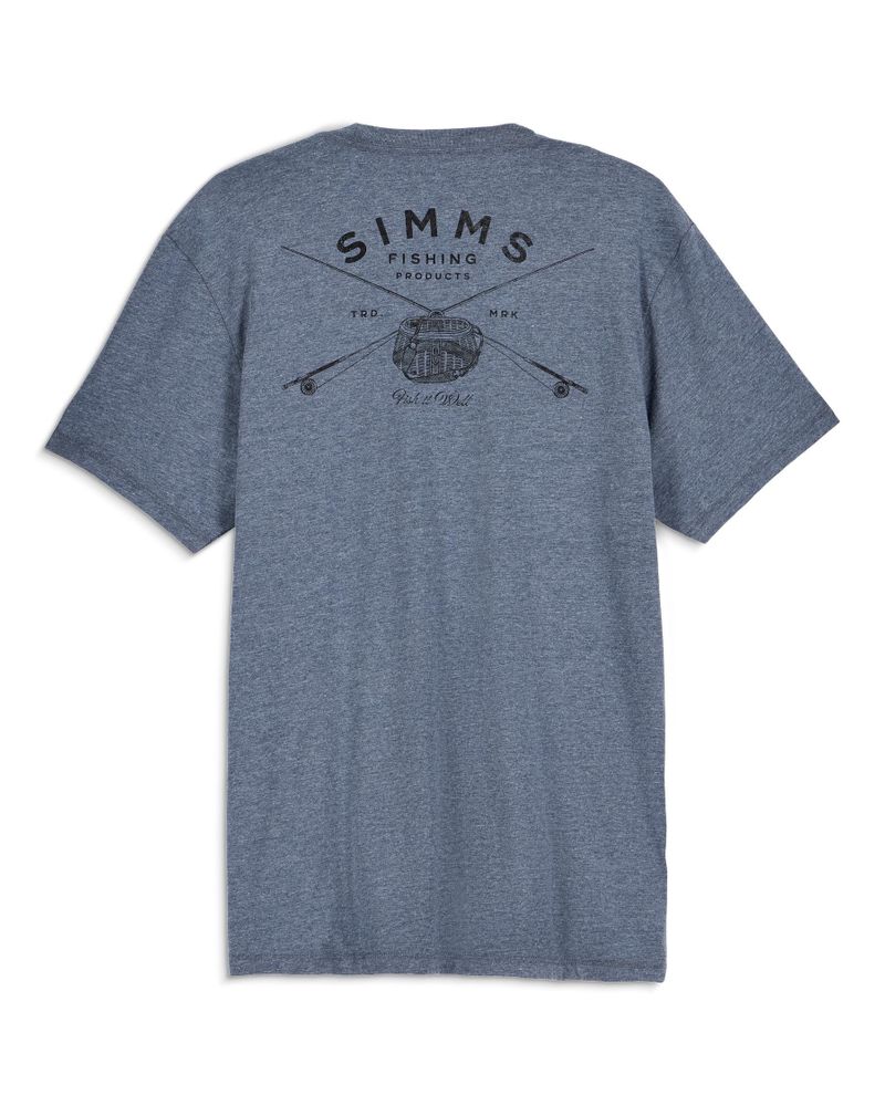 Tricouri SIMMS Classic Tackle T-Shirt Athletic Heather