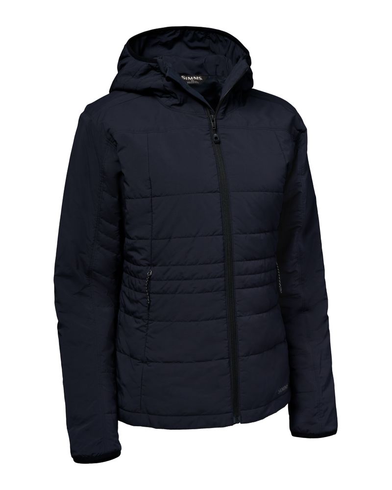 Geaca captusita SIMMS Women's Fall Run Hooded Jacket Black