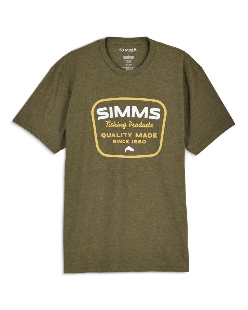 Tricouri SIMMS Stamp Lock T-shirt Military Heather