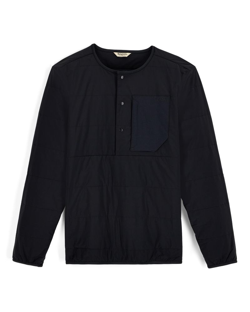 Bluza protectie termica Simms Midstream Henley Black
