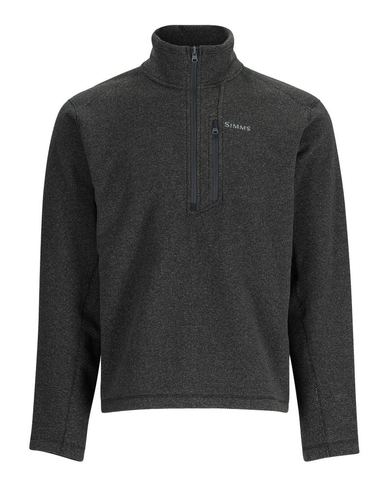 Sport SIMMS Rivershed Half Zip Black Heather