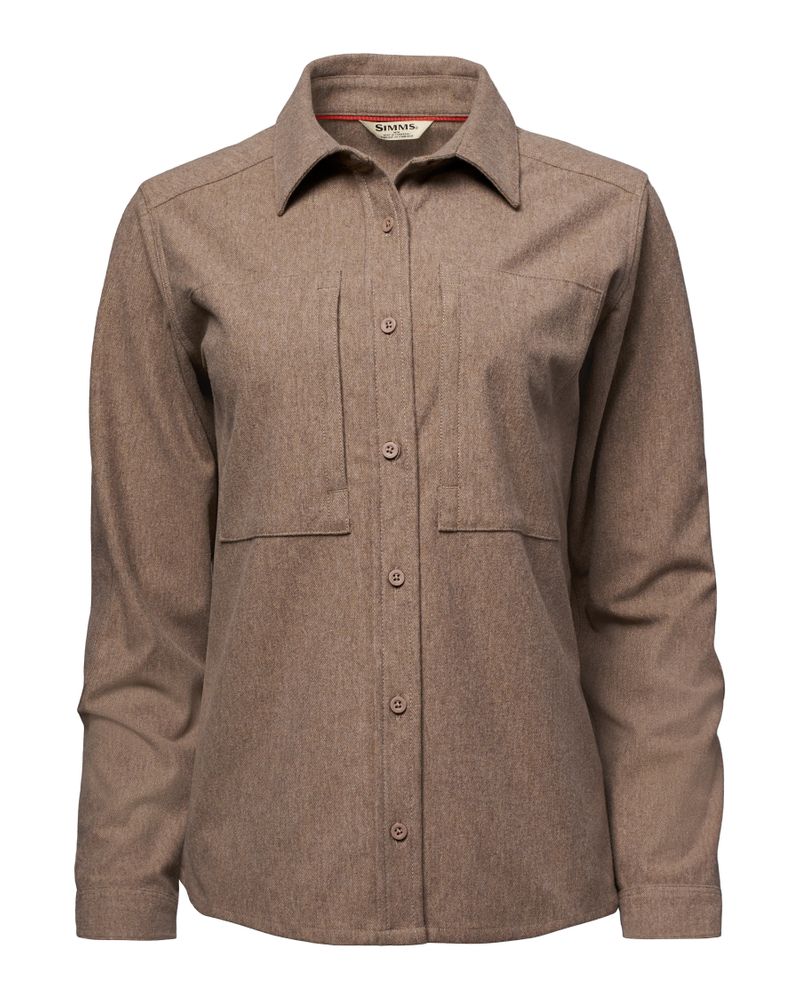 Sport SIMMS Women's Guide Knit Shirt Silt Heather