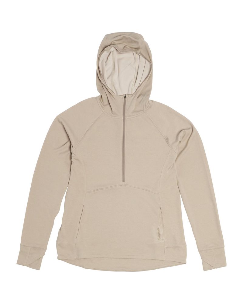 Sport SIMMS Women's BugStopper Hoody Lunar Gray Heather