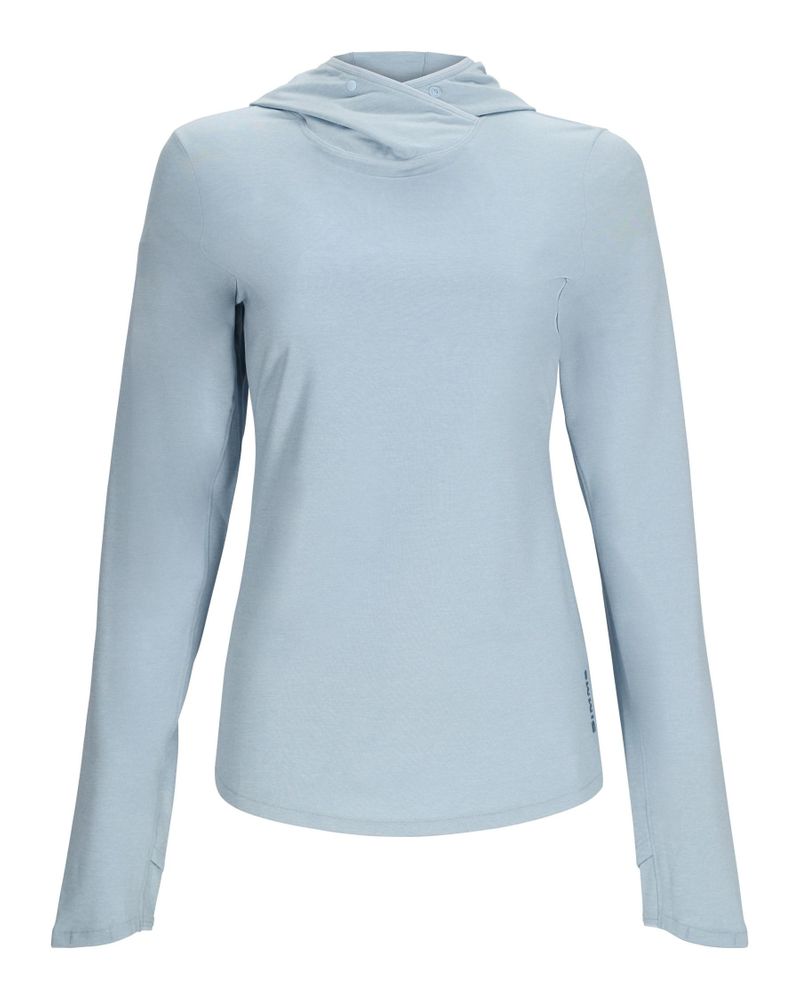 Sport SIMMS Women's SolarFlex Hoody Steel Blue Heather