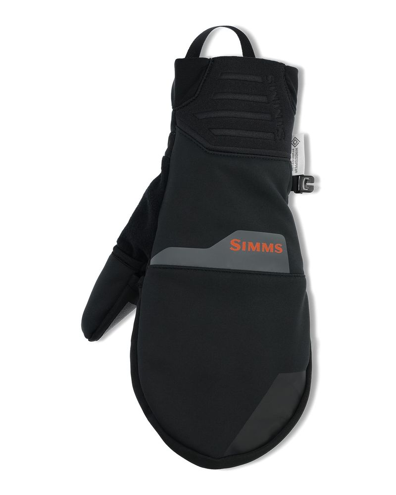 Manusi SIMMS Windstopper Foldover Mitt Black
