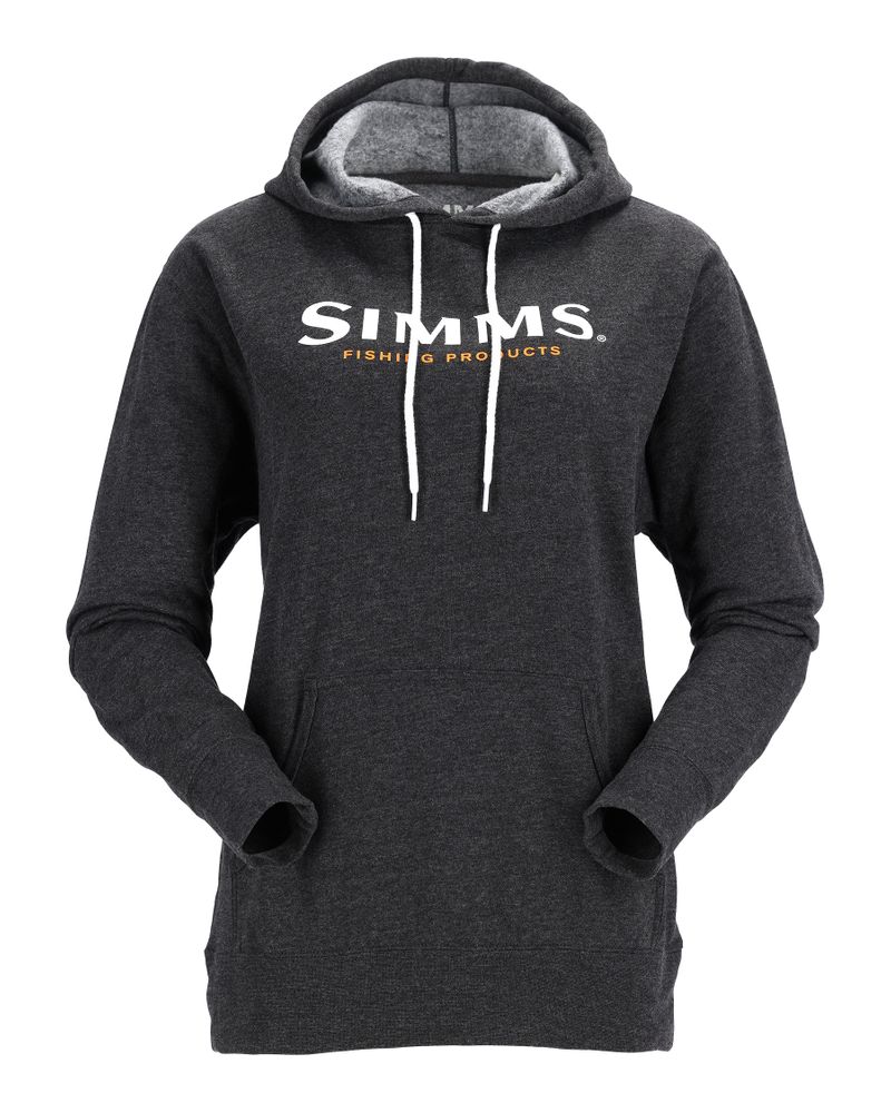 Hanorac SIMMS Wms Simms Logo Hoody Charcoal Heather