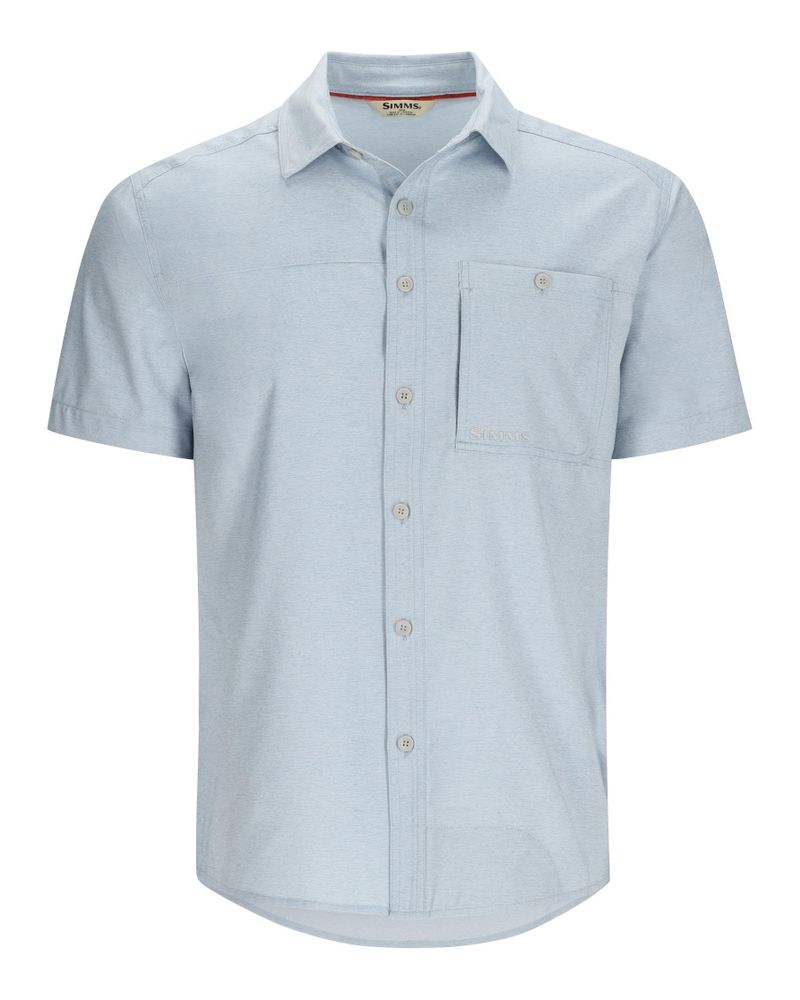 Sport SIMMS Simms Challenger SS Shirt Steel Blue