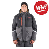 Geaca captusita impermeabila Grundens Ice Raider Dark Shadow