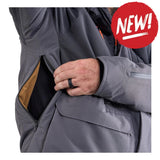Geaca captusita impermeabila Grundens Ice Raider Dark Shadow