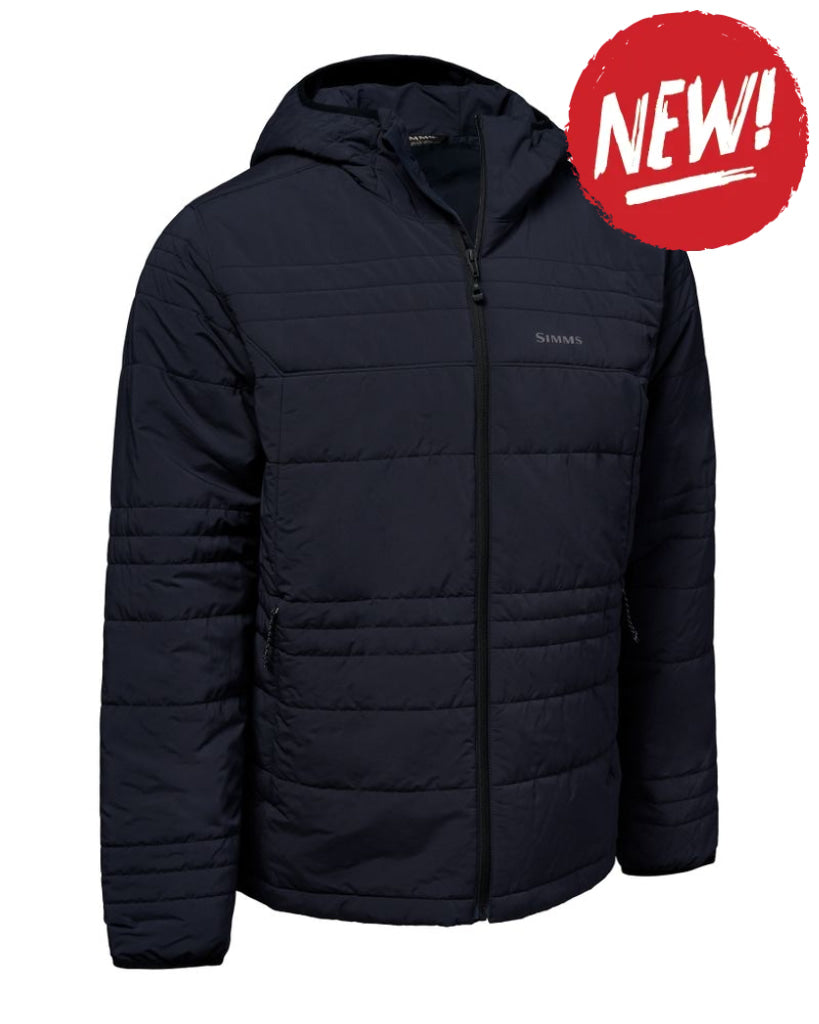Geaca captusita SIMMS Fall Run Hooded Jacket Black - S