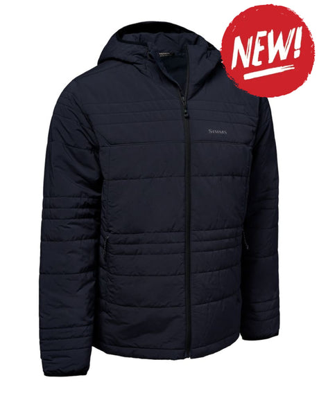 Geaca captusita SIMMS Fall Run Hooded Jacket Black - S