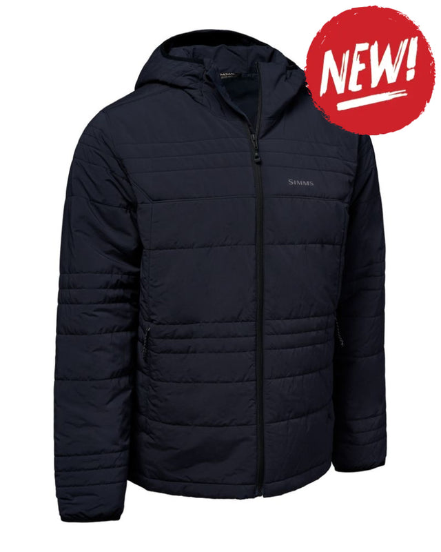 Geaca captusita SIMMS Fall Run Hooded Jacket Black - S