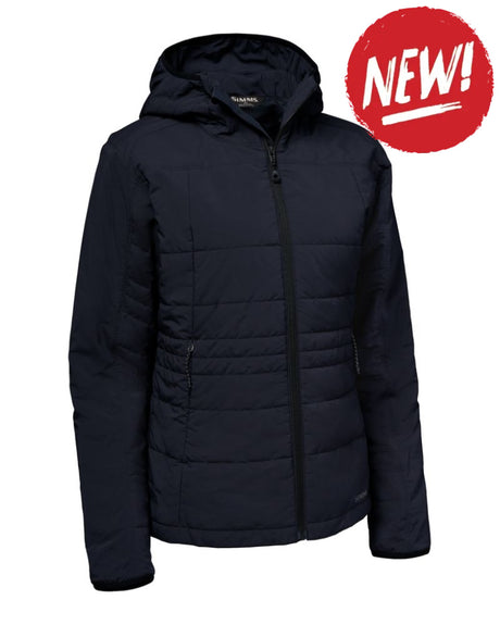 Geaca captusita SIMMS Women’s Fall Run Hooded Jacket Black