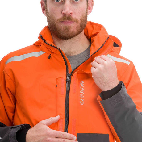 Geaca Grundens GAMBLER GORE-TEX Red Orange - SpinningShop