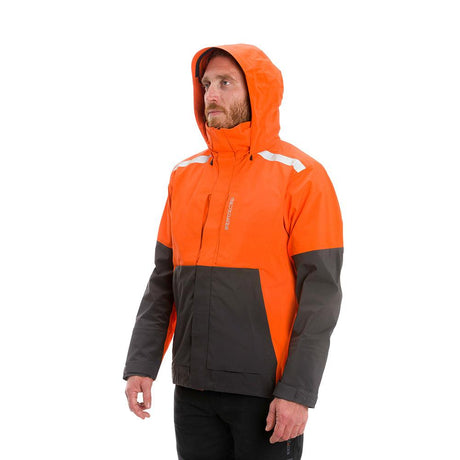 Geaca Grundens GAMBLER GORE-TEX Red Orange - SpinningShop