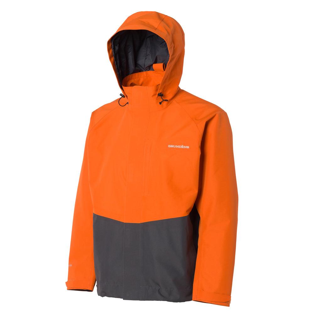 Geaca impermeabila Grundens DOWNRIGGER GORE-TEX Burnt Orange / Anchor - SpinningShop