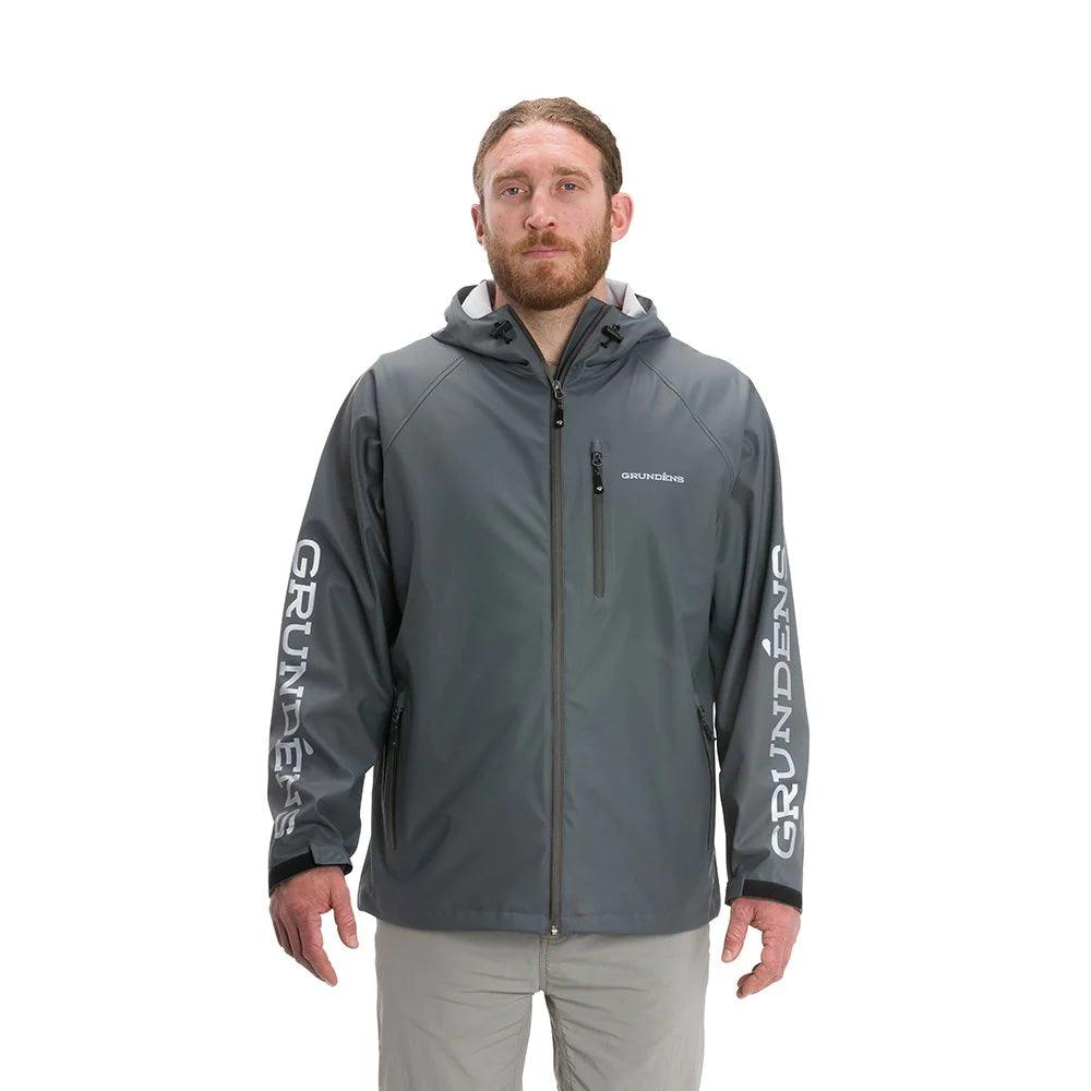 Geaca impermeabila Grundens TOURNEY JACKET Iron Grey - SpinningShop