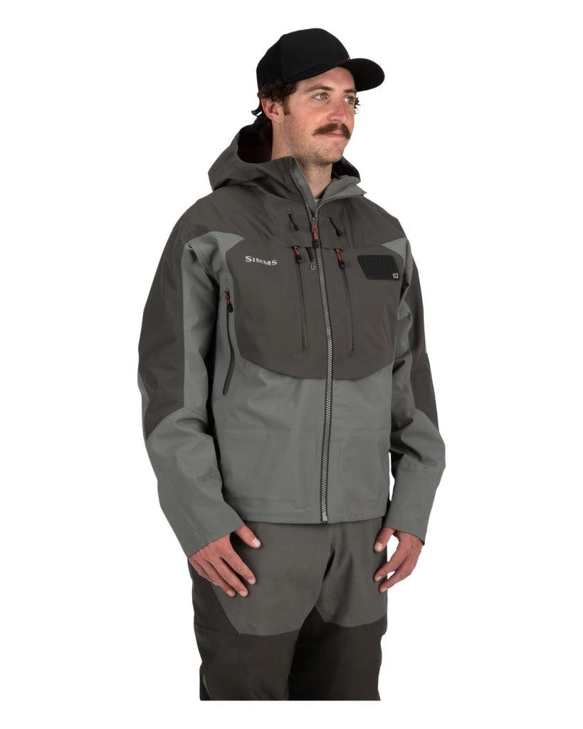 Simms G3 Guide Jacket グレー/ブラック Geaca SIMMS G3 Guide - SpinningShop