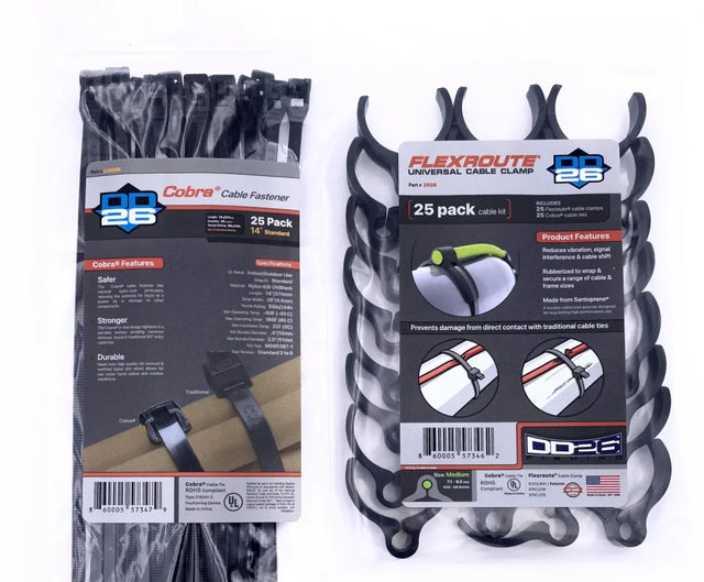 Gestionarea cablurilor DD26 – FLEXROUTE Cable Clamp Kit