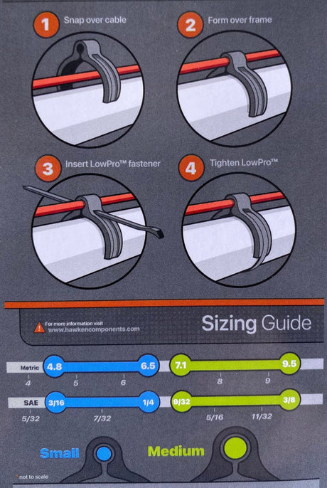 Gestionarea cablurilor DD26 – FLEXROUTE Cable Clamp Kit