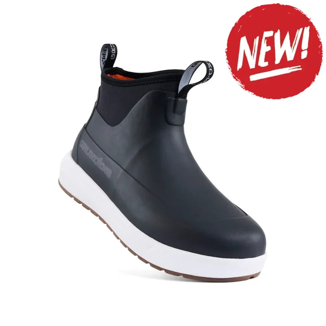 Ghete impermeabile Grundens Deck-Runner Black