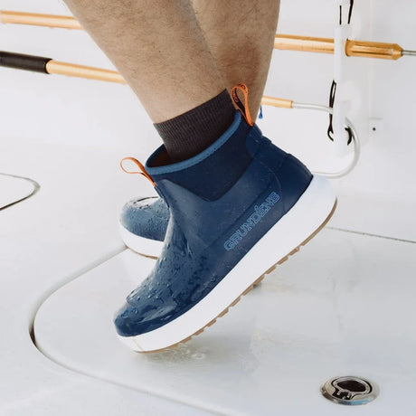 Ghete impermeabile Grundens Deck-Runner Blue Abyss