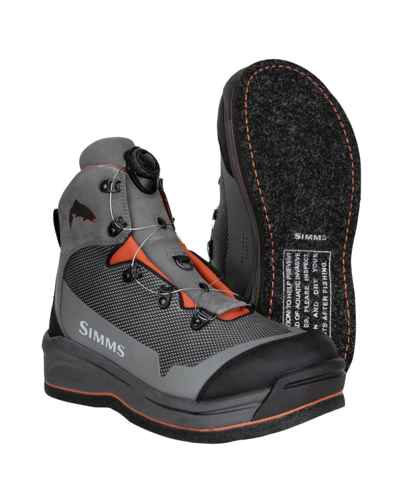Ghete SIMMS Guide BOA Boot Felt Slate (Talpa Pasla) - US 07