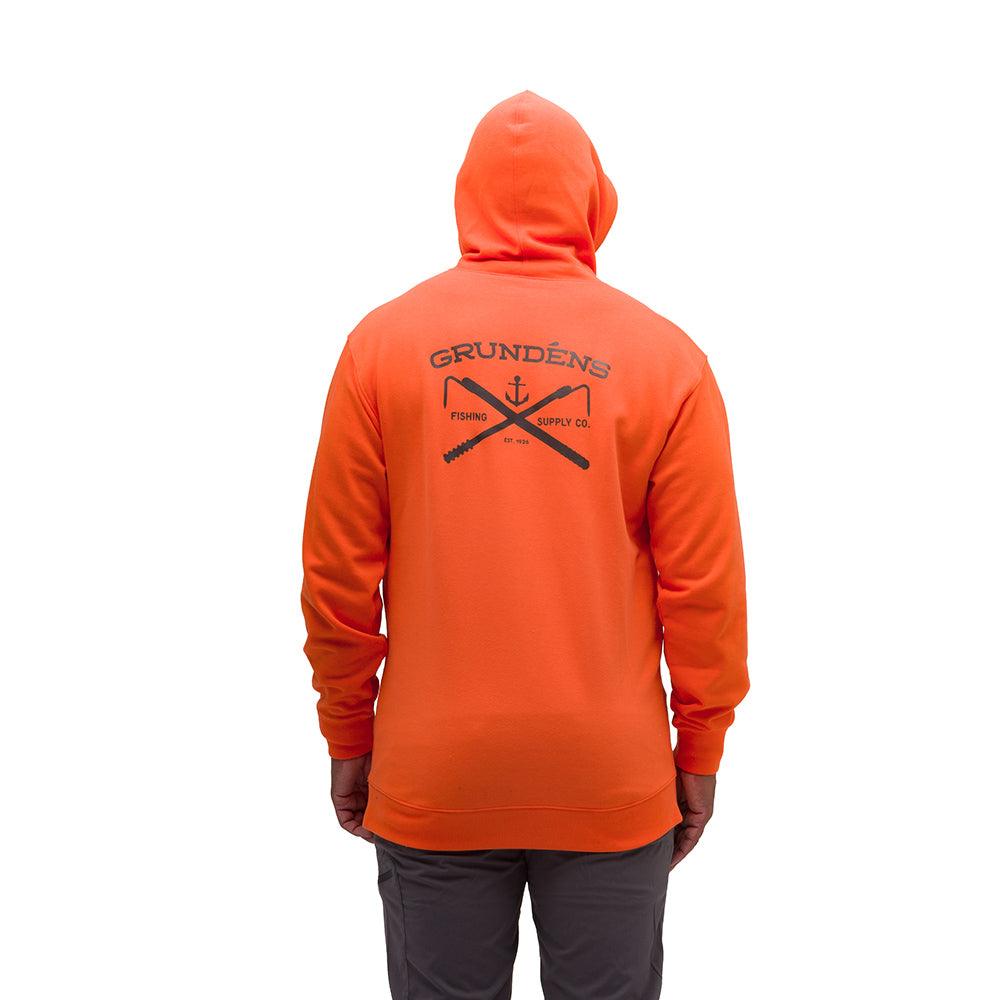 Hanorac Grundens DISPLACEMENT Red Orange - SpinningShop