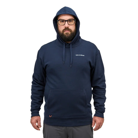 Hanorac Grundens Logo Boat Hoodie Dark Navy