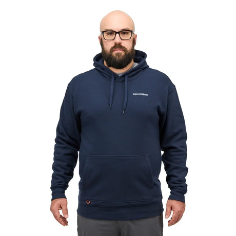 Hanorac Grundens Logo Boat Hoodie Dark Navy