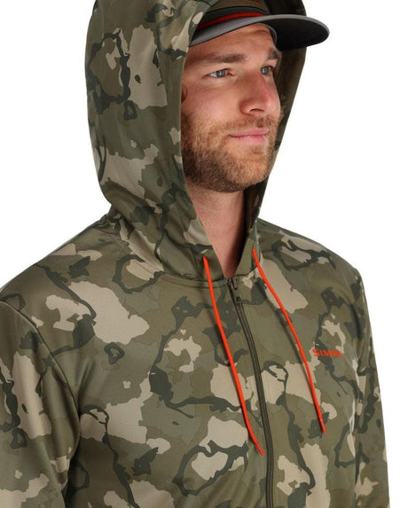 Hanorac Simms Challenger Full Zip Regiment Camo Olive