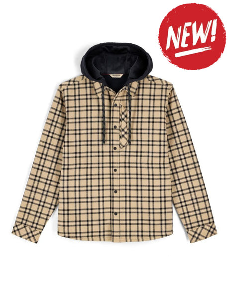 Hanorac SIMMS Coldweather Hooded Shacket Wakemup Plaid: