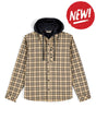 Hanorac SIMMS Coldweather Hooded Shacket Wakemup Plaid: