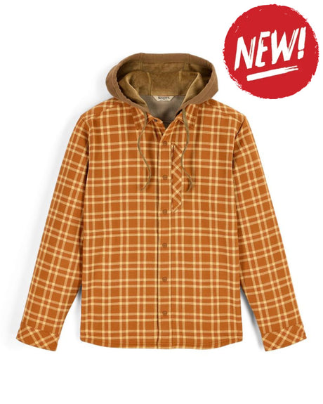 Hanorac SIMMS Coldweather Hooded Shacket Wakemup Plaid: