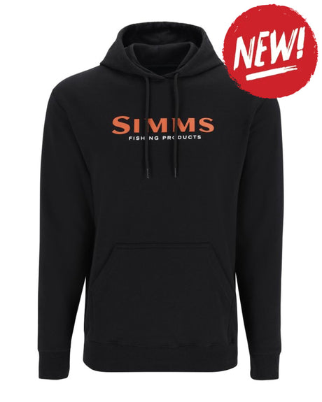 Hanorac SIMMS Simms Logo Hoody Black - XS - TSHIRT