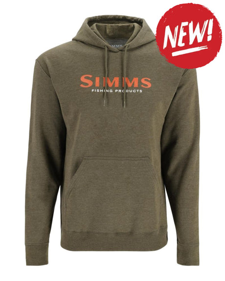 Hanorac SIMMS Simms Logo Hoody Military Heather - XS